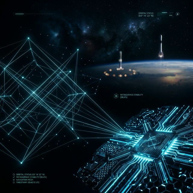 Cinematic Hologram Background